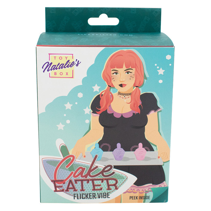 Natalie's Toy Box Cake Eater Clit Flicker Stimulator-Pink
