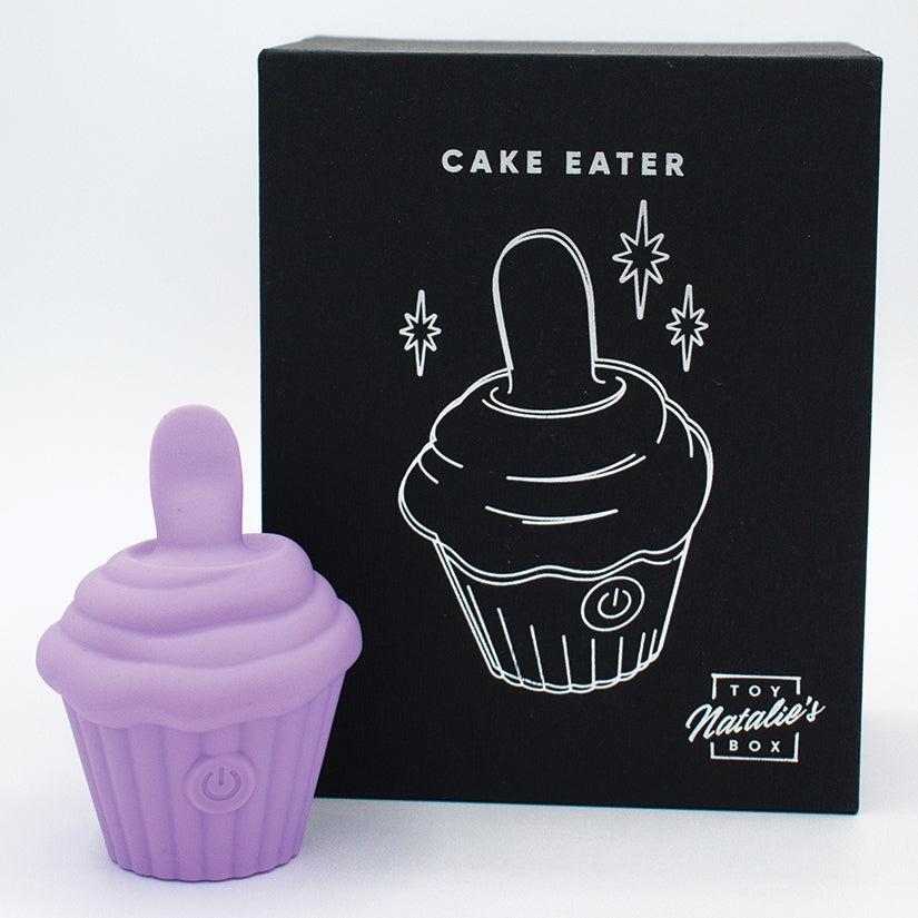 Natalie's Toy Box Cake Eater Clit Flicker Stimulator-Purple
