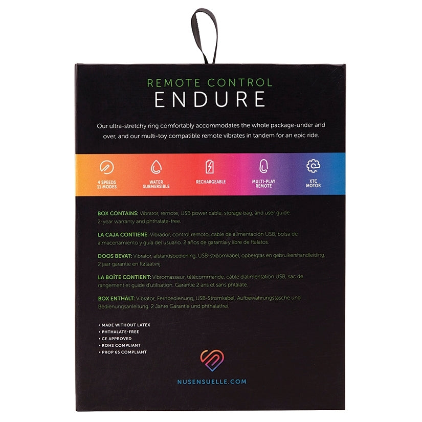 Sensuelle Remote Control Endure-Blue