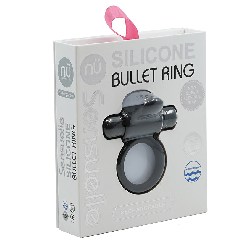 Sensuelle Silicone Ring-Black