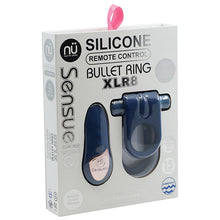 Load image into Gallery viewer, Sensuelle Silicone Remote Control Bullet Ring XLR8-Navy
