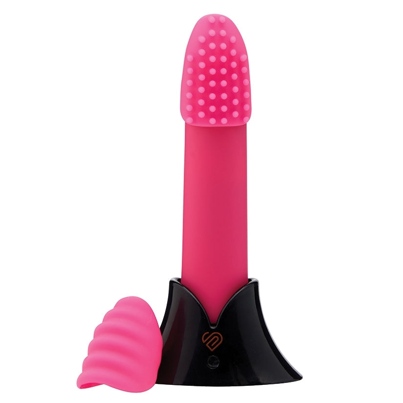 Sensuelle Point Plus 20 Function Bullet & Sleeves-Pink