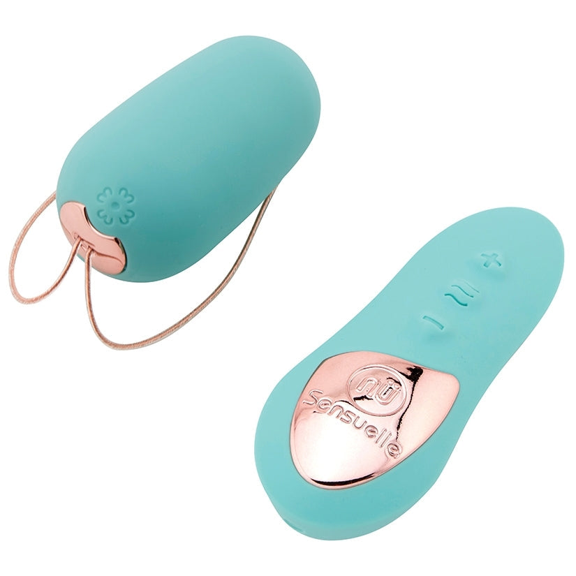 Sensuelle Remote Control 15 Function Petite Egg-T Blue