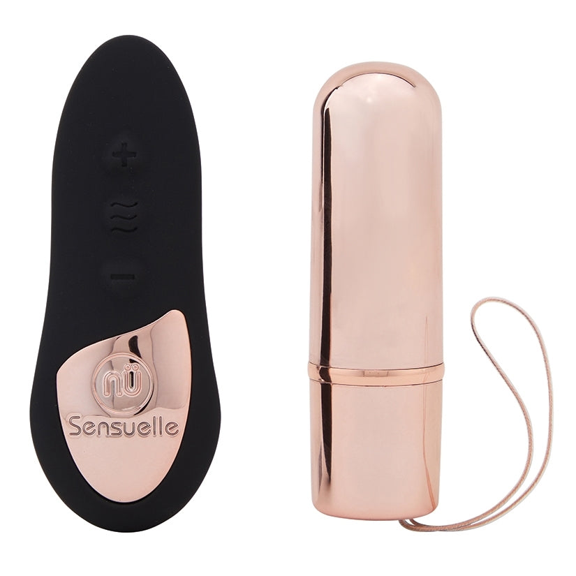 Sensuelle Wireless Bullet Plus with Remote Control-Rose Gold