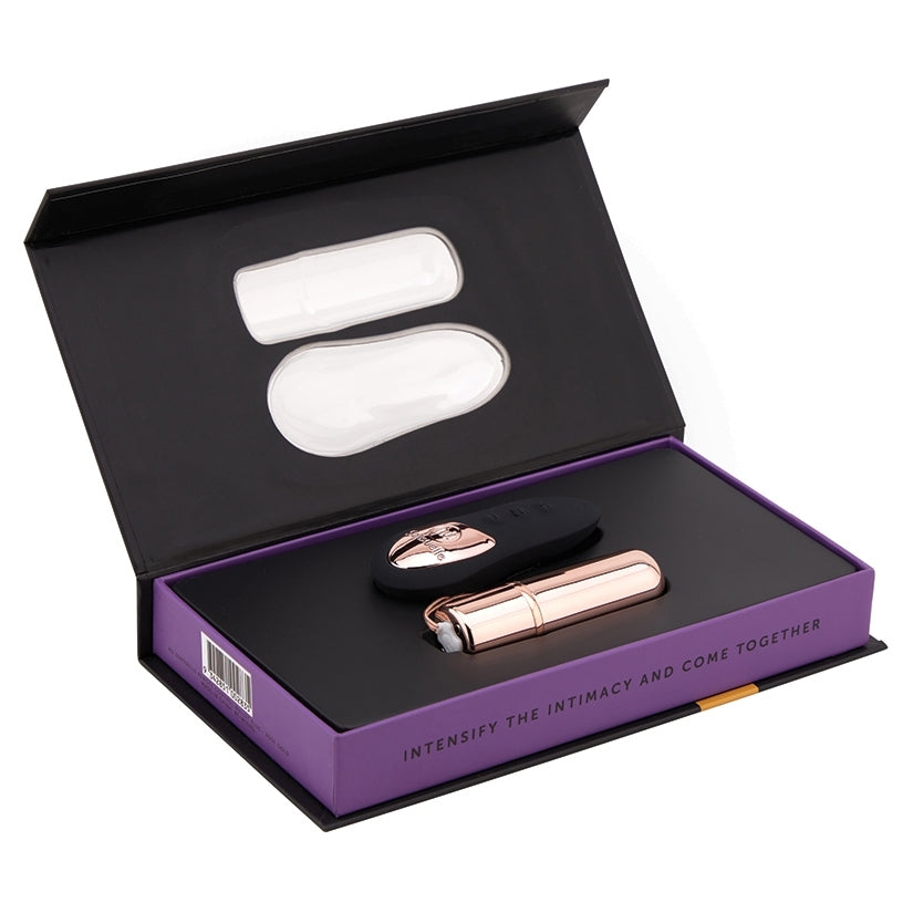Sensuelle Wireless Bullet Plus with Remote Control-Rose Gold