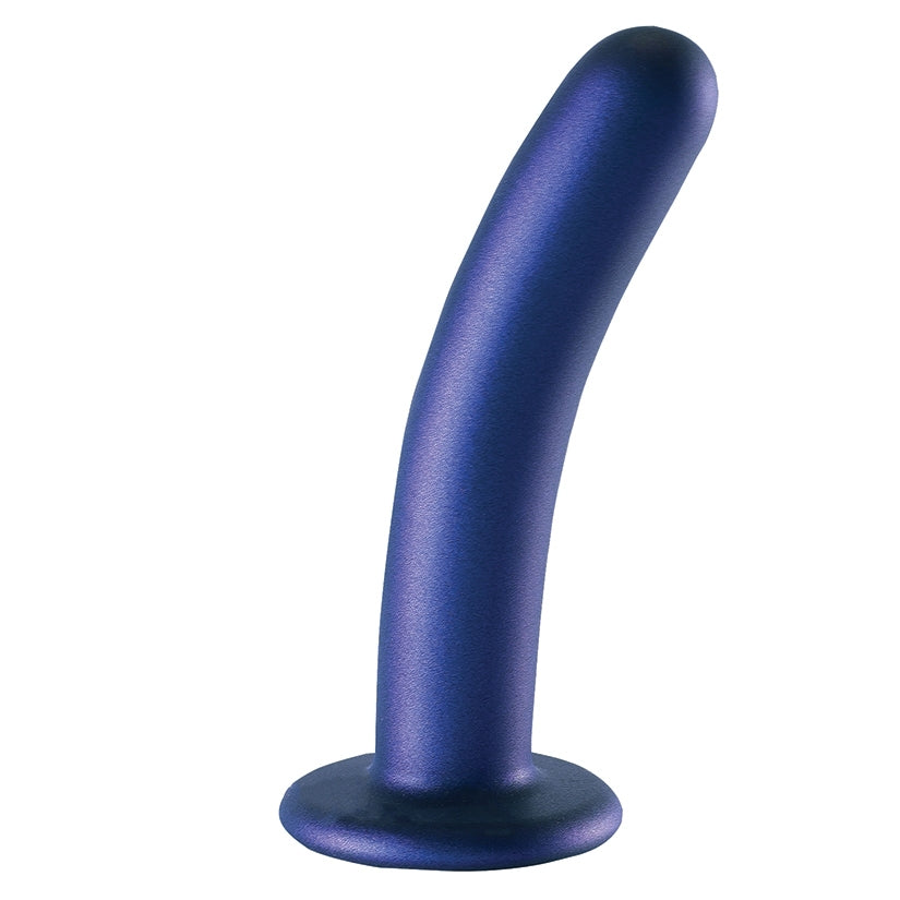 Ouch! Smooth G-Spot Dildo-Metallic Blue 6