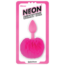 Load image into Gallery viewer, Neon Bunny Tail-Pink
