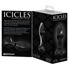 Load image into Gallery viewer, Icicles No.78 Gem Shaped Plug-Black
