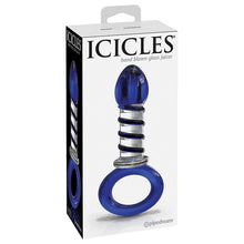 Load image into Gallery viewer, Icicles No.81 Plug With Handle-Blue Swirl
