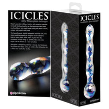 Load image into Gallery viewer, Icicles No.8-Blue Swirl 7
