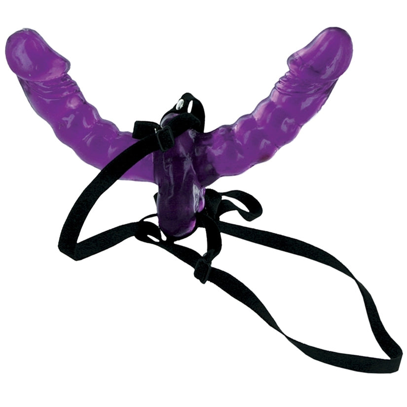 Fetish Fantasy Double Delight Strap-On Purple 6