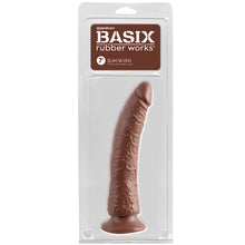 Load image into Gallery viewer, Basix Rubber Works Slim Dong with Suction Cup-Brown 7
