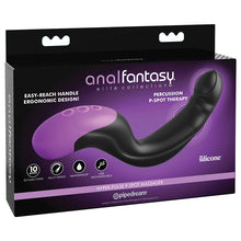 Load image into Gallery viewer, Anal Fantasy Elite Hyper Pulse P-Spot Massager-Black
