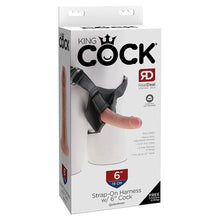 Load image into Gallery viewer, King Cock Strap-on Harness With Cock-Light 6
