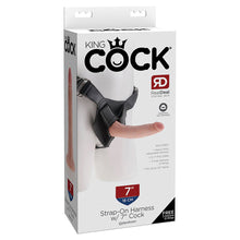 Load image into Gallery viewer, King Cock Strap-on Harness With Cock-Light 7
