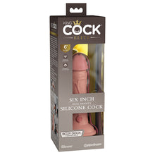 Load image into Gallery viewer, King Cock Elite Dual Density Silicone Cock-Light 6
