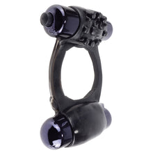 Load image into Gallery viewer, Fantasy C-Ringz Duo-Vibrating Super Ring-Black
