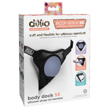 Load image into Gallery viewer, Dillio Platinum Body Dock SE Strap-On Harness
