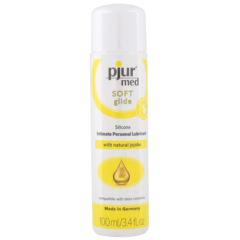 pjur med SOFT Glide Silicone Intimate Personal Lubricant 3.4oz