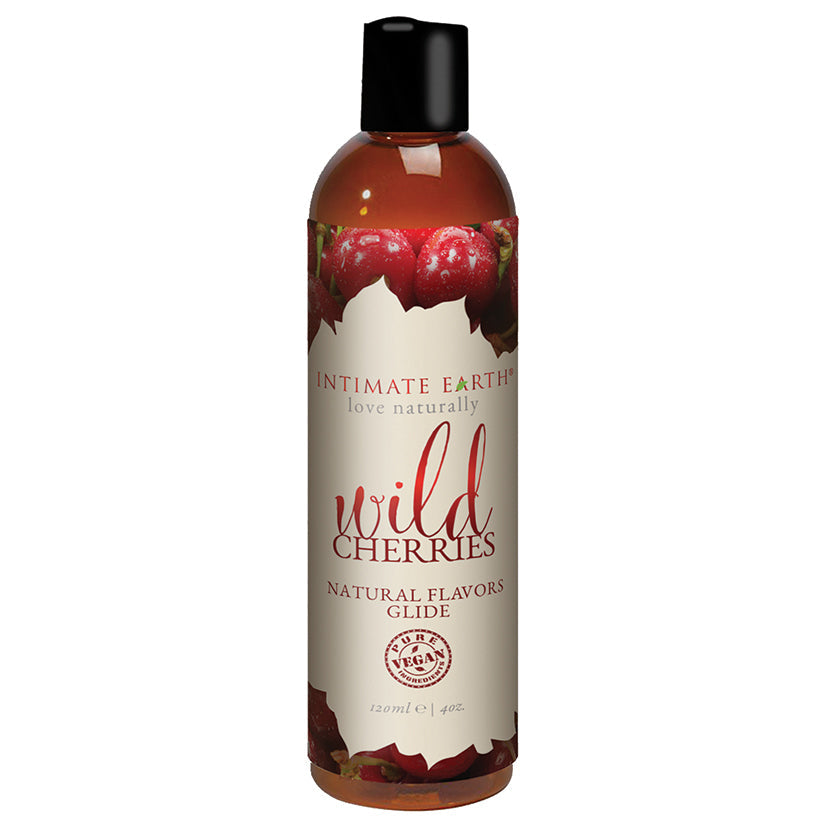 Intimate Earth Oral Pleasure Glide-Wild Cherries 4oz