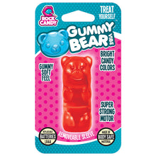 Load image into Gallery viewer, Rock Candy Gummy Collection Gummy Bear Vibe-Red
