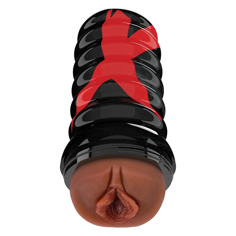 PDX Elite Air Tight Pussy Stroker-Brown