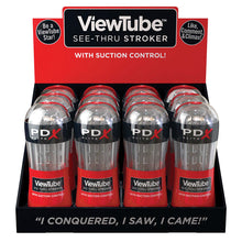 Load image into Gallery viewer, PDX Elite ViewTube Stroker Display (12 Pcs)-Clear
