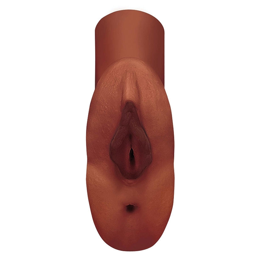 PDX Plus Perfect Pussy Double Stroker-Brown