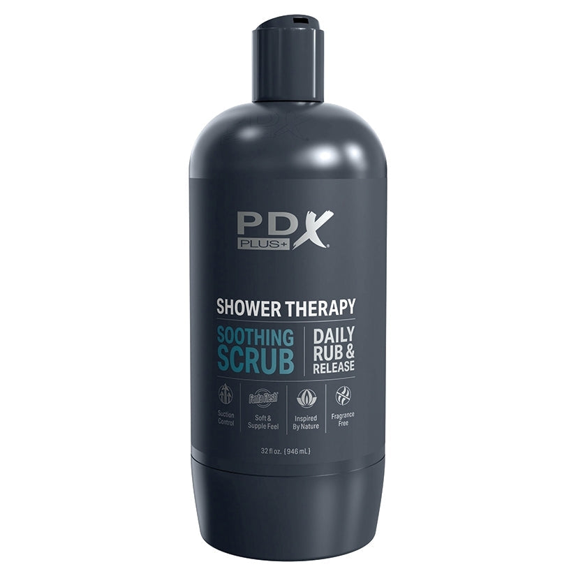 PDX Plus Shower Therapy Soothing Scrub-Light