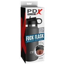 Load image into Gallery viewer, PDX Plus Fuck Flask Secret Delight-Brown
