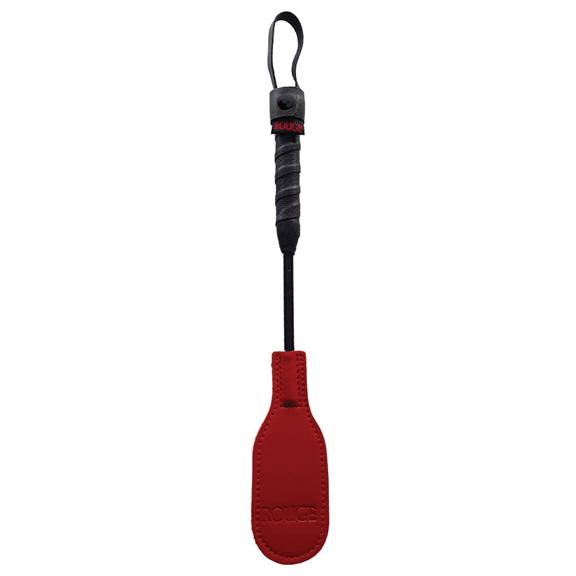 Rouge Group Leather Mini Oval Paddle-Red