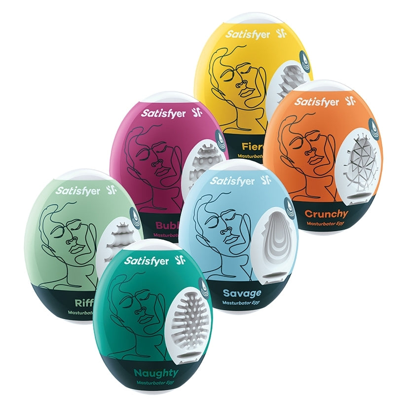 Satisfyer Masturbator Egg 6er Set