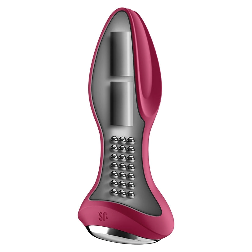 Satisfyer Rotator Plug 2+ Fuschia