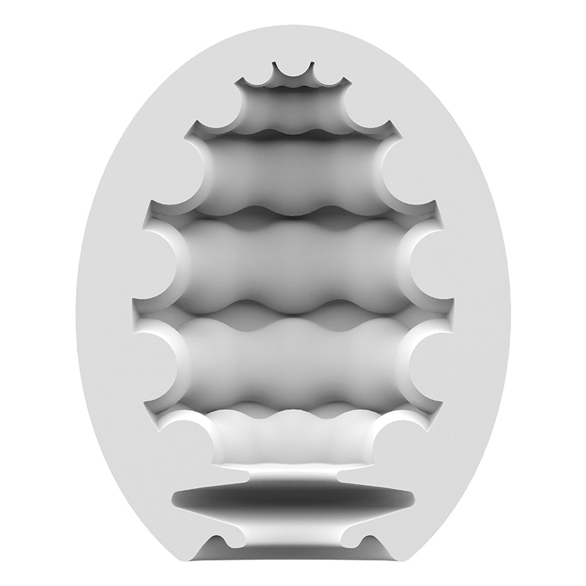 Satisfyer Masturbator Egg Single-Riffle