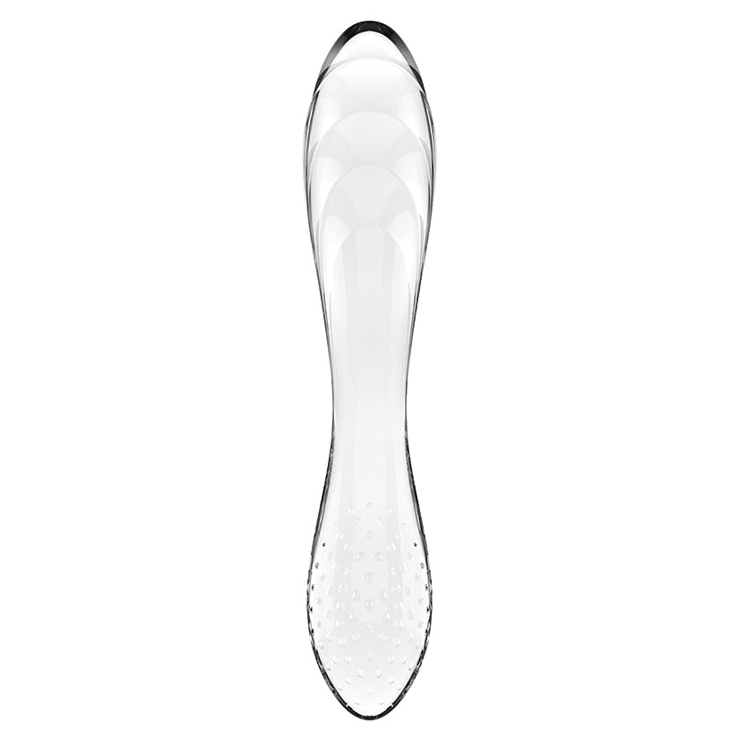 Satisfyer Dazzling Crystal Glass Dildo-Clear