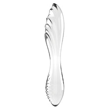 Load image into Gallery viewer, Satisfyer Dazzling Crystal Glass Dildo-Clear
