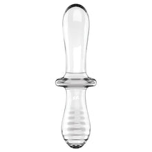 Load image into Gallery viewer, Satisfyer Double Crystal Glass Dildo-Clear
