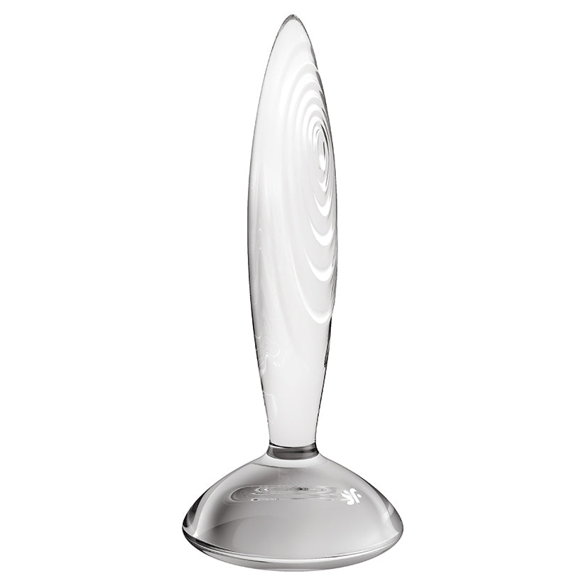 Satisfyer Sparkling Crystal Glass Dildo-Clear