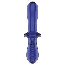 Load image into Gallery viewer, Satisfyer Double Crystal Glass Dildo-Blue
