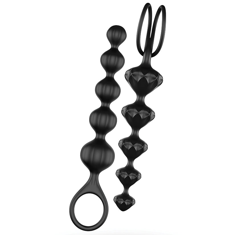 Satisfyer Love Beads-Black (Set Of 2)