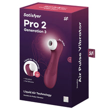 Load image into Gallery viewer, Satisfyer Pro 2 Generation 3-Wine Red
