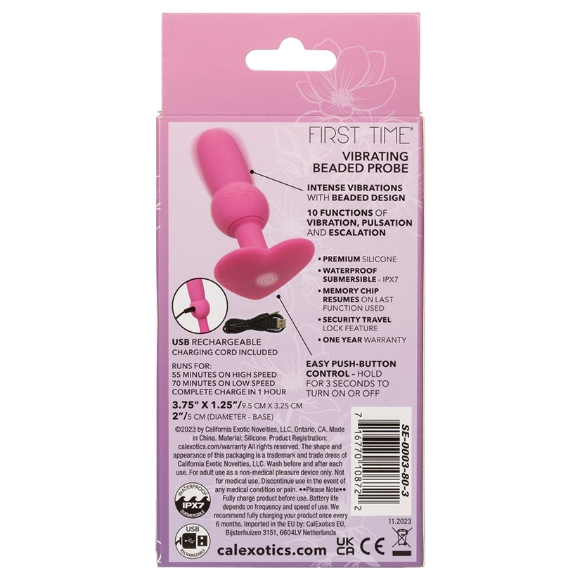 First Time Vibrating Beaded Probe