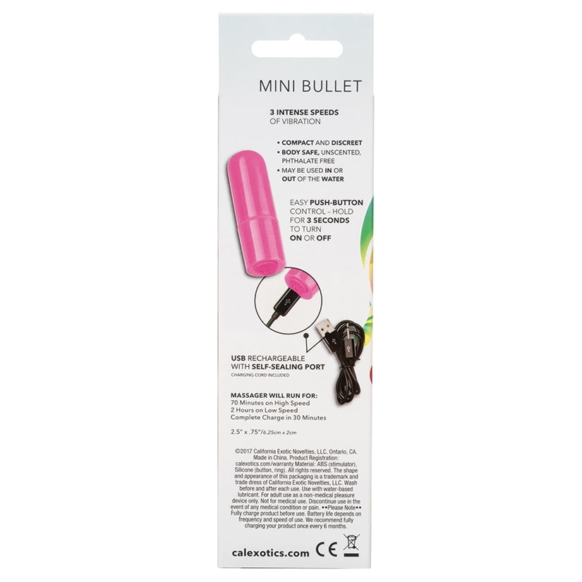 Tiny Teasers Mini Bullet-Pink