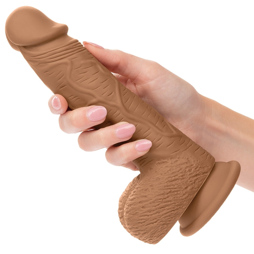 Dual Density Silicone Studs-Brown 6.25