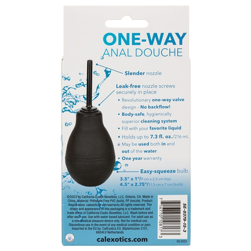 One Way Anal Douche