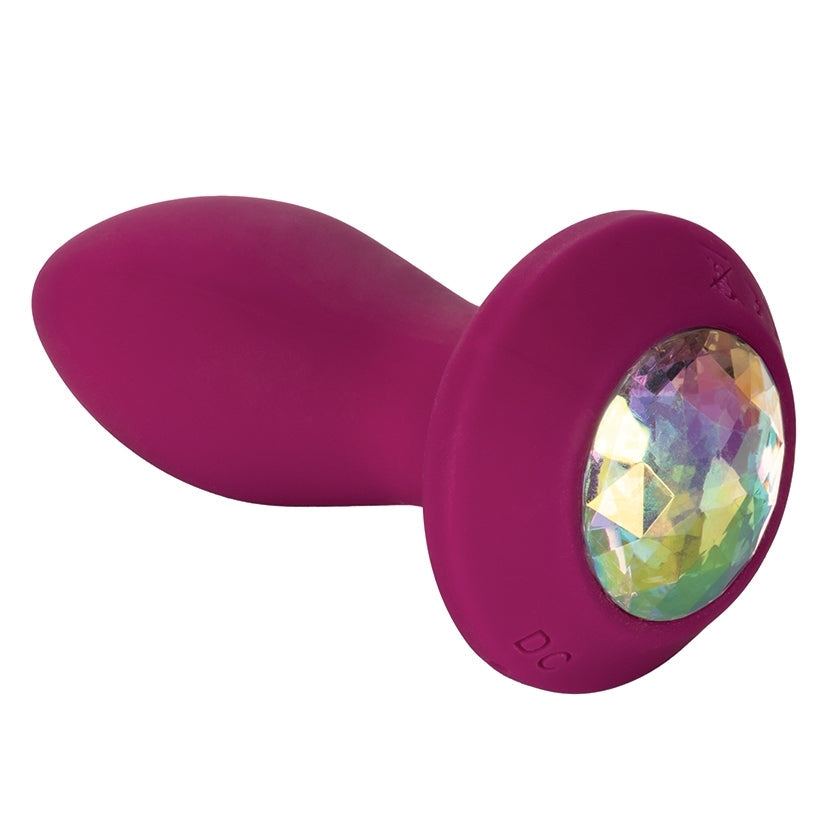 Power Gem Vibrating Petite Crystal Probe-Purple