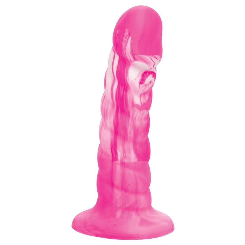 Twisted Love Twisted Ribbed Probe-Pink