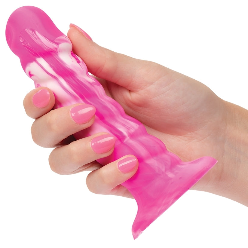 Twisted Love Twisted Ribbed Probe-Pink