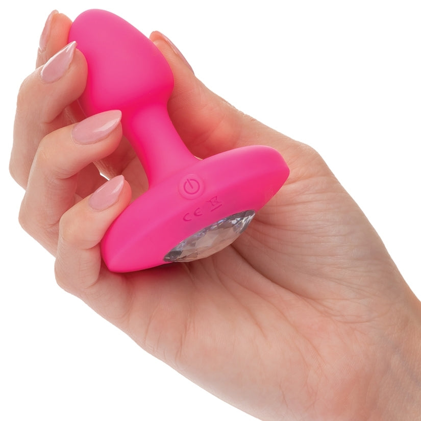 Cheeky Gems Rechargeable Vibrating Probe-Pink Small
