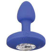 Load image into Gallery viewer, Cheeky Gems Rechargeable Vibrating Probe-Blue Small
